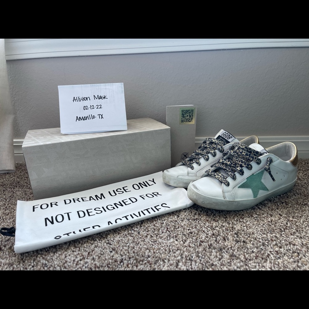 Authentic Golden Goose Superstar Sneakers